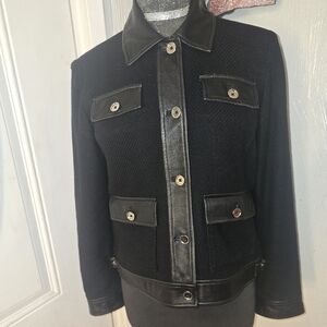 Jones New York Black Stretch Jacket